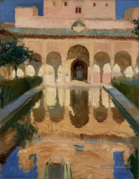  Joaquin Tableaux - Salle des Ambassadeurs Alhambra Grenade GTY peintre Joaquin Sorolla